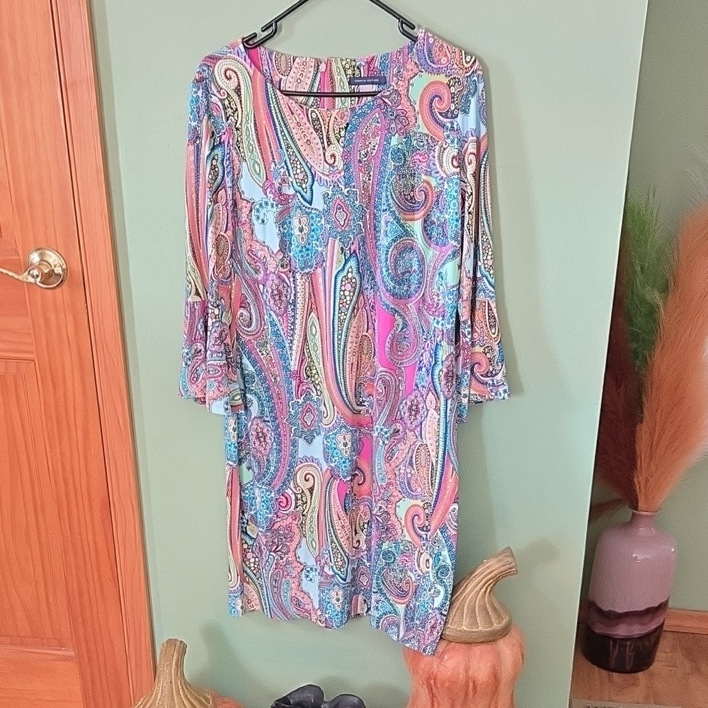 Tommy Hilfiger Multicolor Paisley Dress